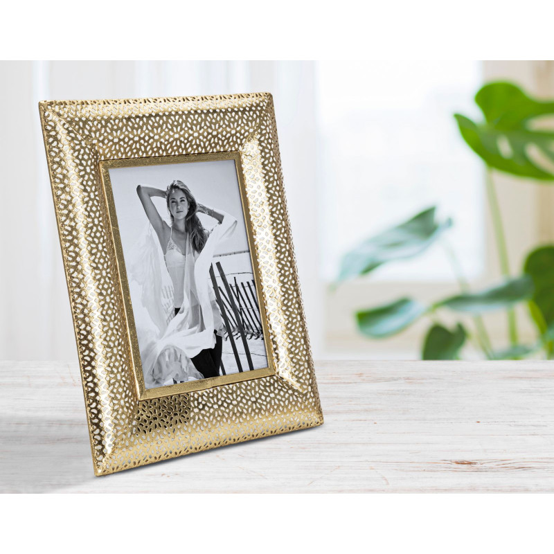 Cadre photo Glam Trous – 25 × 12 × 31 cm (dimensions intérieures : 15 × 20 cm)
