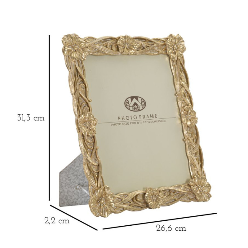 Cadre photo Twist Flo – 26,6 × 2,2 × 31,3 cm