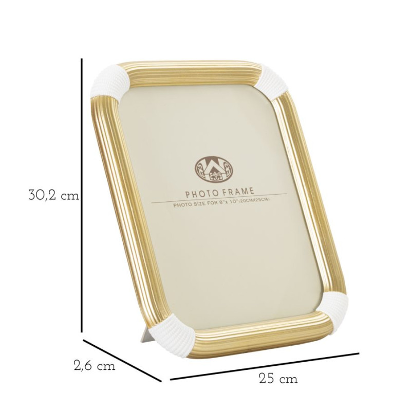 Cadre photo Bann – 25 × 2,6 × 30,2 cm