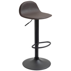 Tabouret de bar Lana V2 brun