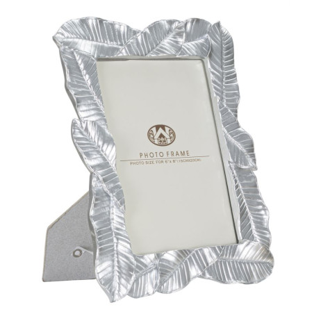 Cadre photo Lefy argent – 23 × 2,5 × 27,5 cm (dimension intérieure : 15 × 20 cm)