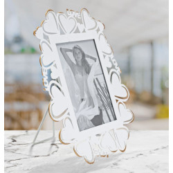 Cadre photo – 25 × 14,5 × 27,7 cm min 2 (dimension intérieure : 12,5 × 17,5 cm)