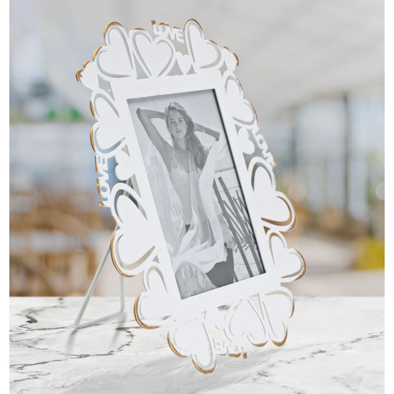 Cadre photo – 25 × 14,5 × 27,7 cm min 2 (dimension intérieure : 12,5 × 17,5 cm)