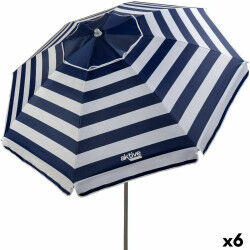 Parasol Aktive Bleu/Blanc...