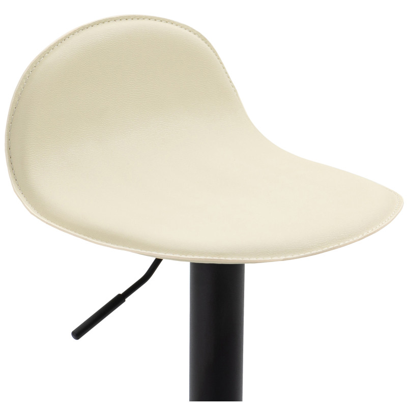 Tabouret de bar Lana V2 crème