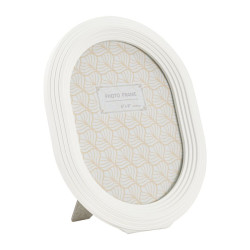 Cadre photo Ovale – 20 × 2 × 25 cm (format intérieur : 15 × 20 cm)