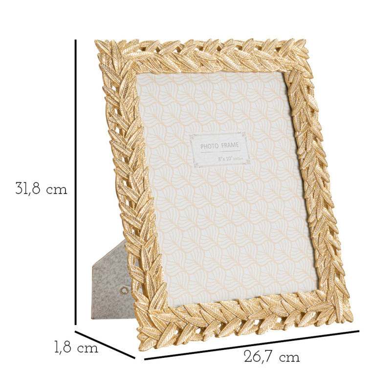 Cadre photo Solis – 26,7 × 1,8 × 31,8 cm (format intérieur : 20 × 25 cm)