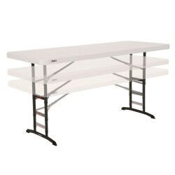 Table Piable Lifetime Blanc...