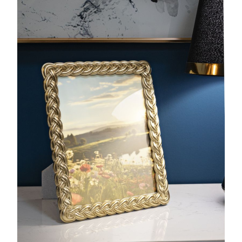 Cadre photo Corde – 25 × 2 × 30 cm (format intérieur : 20 × 25 cm)