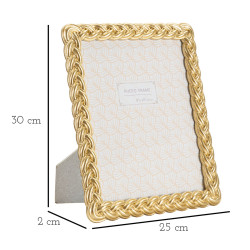 Cadre photo Corde – 25 × 2 × 30 cm (format intérieur : 20 × 25 cm)