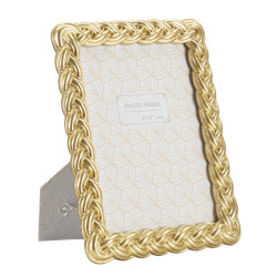 Cadre photo Corde – 19 × 2 × 24,5 cm (format intérieur : 15 × 20 cm)