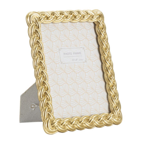 Cadre photo Corde – 19 × 2 × 24,5 cm (format intérieur : 15 × 20 cm)