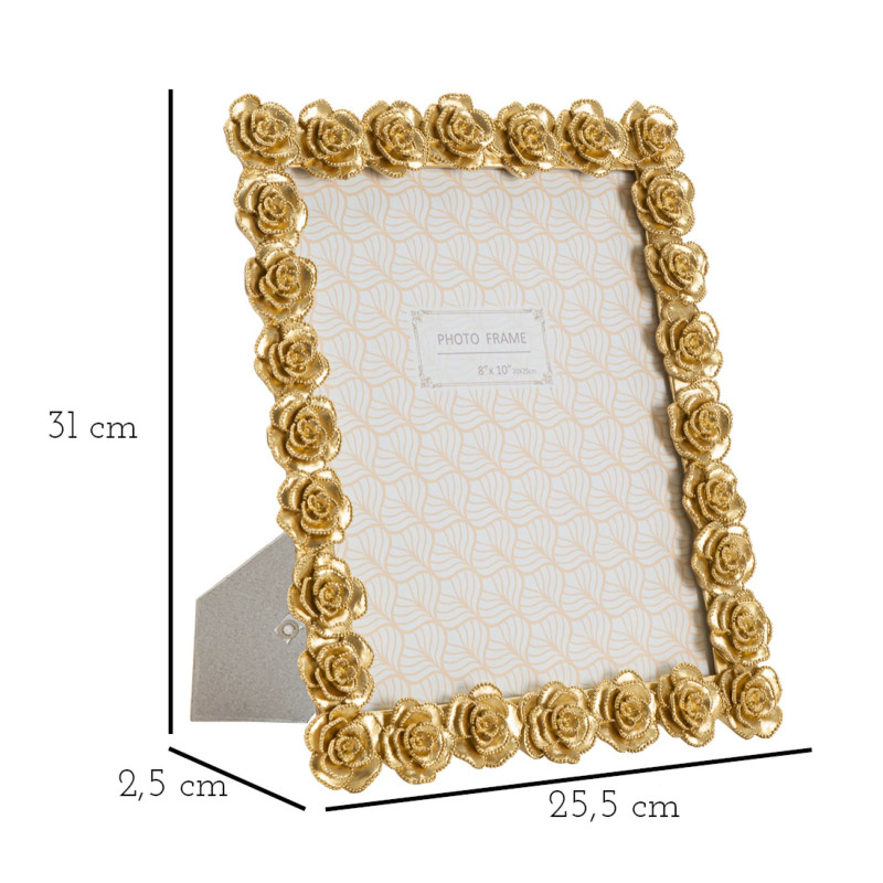 Cadre photo Rossen – 25,5 × 2,5 × 31 cm (format intérieur : 20 × 25 cm)