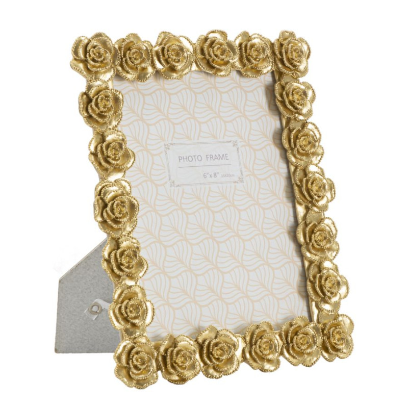 Cadre photo Roses – 21 × 2,5 × 25,5 cm (format intérieur : 15 × 20 cm)