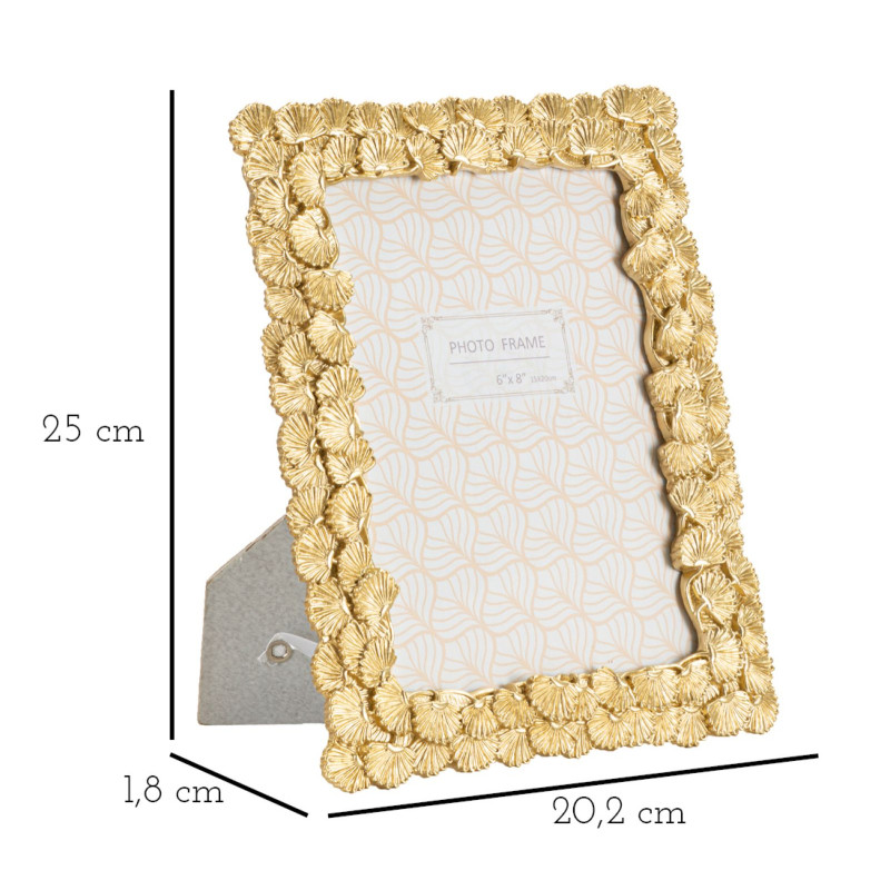 Cadre photo Tame – 20,2 × 1,8 × 25 cm (format intérieur : 15 × 20 cm)