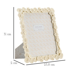 Cadre photo Lotus – 25,8 × 2 × 31 cm (format intérieur : 20 × 25 cm)