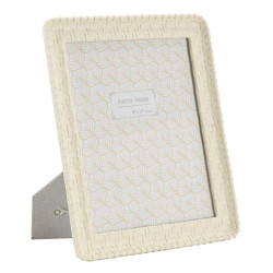 Cadre photo Style bambou – 26 × 2 × 31 cm (format intérieur : 20 × 25 cm)