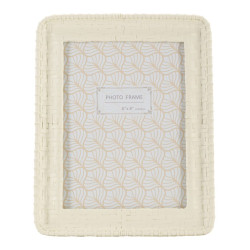 Cadre photo Style bambou – 20,5 × 2 × 25,5 cm (format intérieur : 15 × 20 cm)