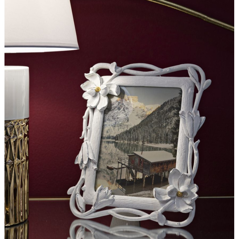 Cadre photo Magnolia – 23,8 × 2,7 × 28 cm (format intérieur : 15 × 20 cm)