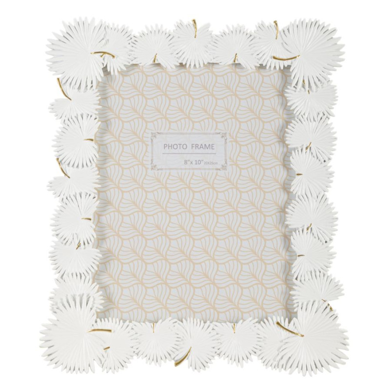 Cadre photo Feuille de palmier – 28,5 × 1,7 × 33 cm (format intérieur : 20 × 25 cm)