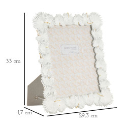 Cadre photo Feuille de palmier – 28,5 × 1,7 × 33 cm (format intérieur : 20 × 25 cm)