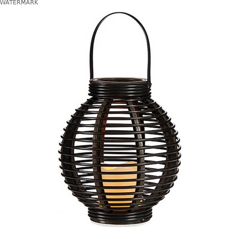 Lanterne Ibergarden B5004 Marron Plastique Bougie LED