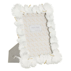 Cadre photo Feuille de palmier – 22,7 × 1,5 × 28 cm (format intérieur : 15 × 20 cm)