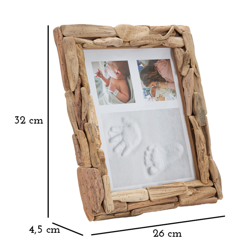 Cadre photo Nature – 26 × 4,5 × 32 cm (format intérieur : 20 × 25 cm)