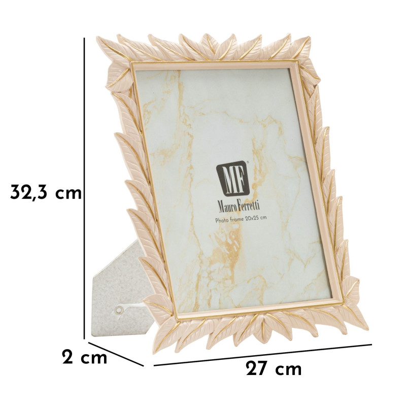 Cadre photo Feuilleté – 27 × 2 × 32,3 cm (dimension intérieure : 20 × 25 cm)