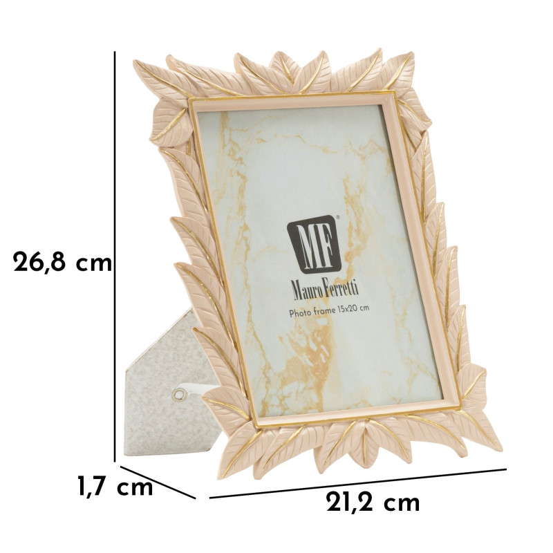 Cadre photo Feuilleté – 21,2 × 1,7 × 26,8 cm (dimension intérieure : 15 × 20 cm)