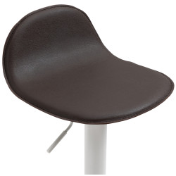 Tabouret de bar Lana V2 brun