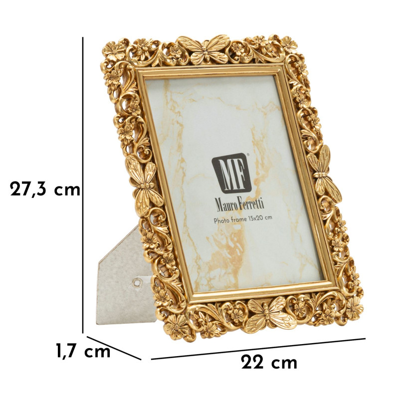 Cadre photo Classique – 22 × 1,7 × 27,3 cm (dimension intérieure : 15 × 20 cm)