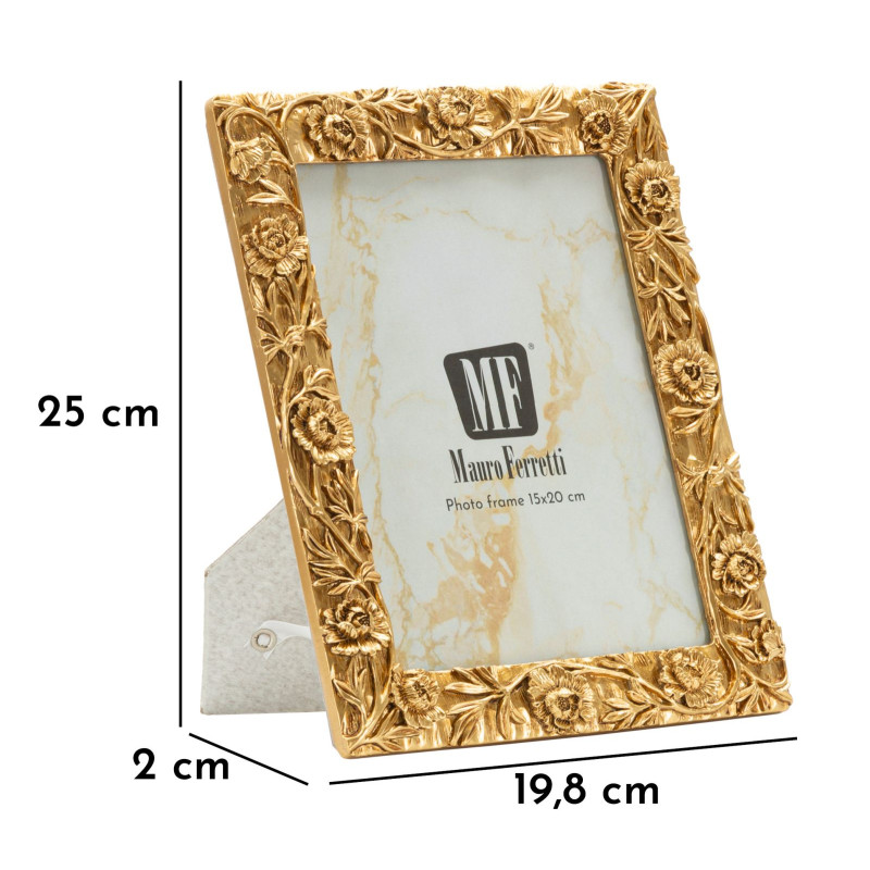 Cadre photo Coquelicot – 19,8 × 2 × 25 cm (dimension intérieure : 15 × 20 cm)