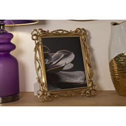 Cadre photo Nœud – 29 × 2,4 × 33,6 cm (dimension intérieure : 20 × 25 cm)