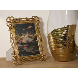 Cadre photo Nœud – 23,4 × 2,3 × 28,5 cm (dimension intérieure : 15 × 20 cm)