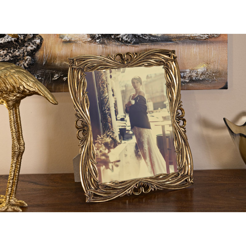 Cadre photo Baroque – 27,5 × 2 × 32,5 cm (dimension intérieure : 20 × 25 cm)