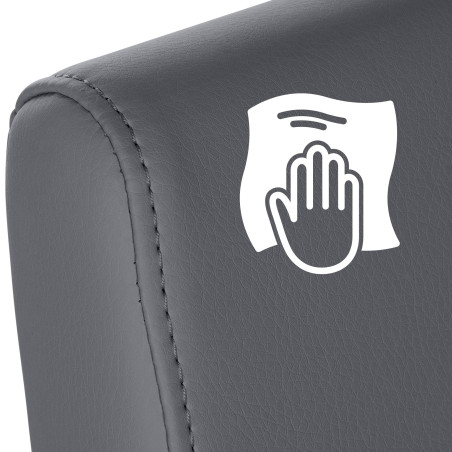 Chaise de salle à manger Belfort, grise