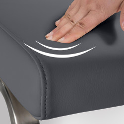 Chaise de salle à manger Belfort, grise