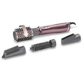 Brosse Soufflante - BaByliss - AS960E - Brosse soufflante Beliss Big Hair 1000 4-en-1 Rotative avec 4 accessoires interchangeabl