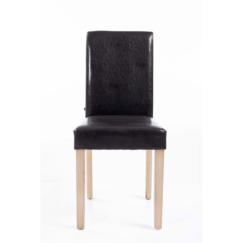 Chaise de salle à manger Ina natura marron