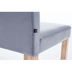 Chaise de salle à manger Ina natura gris