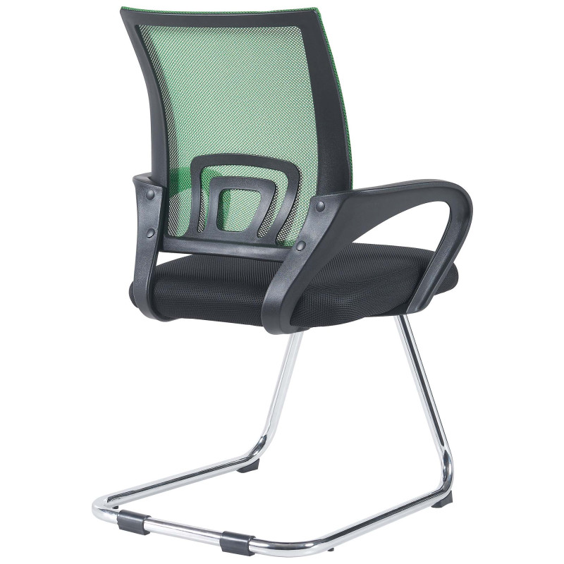 Chaise visiteur verte Eureka