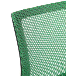 Chaise visiteur verte Eureka