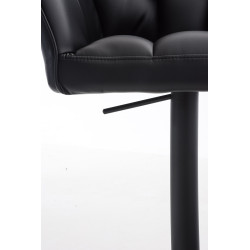 Tabouret de bar Damaso B noir