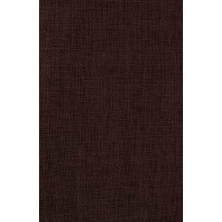 Chaise visiteur Kingston en tissu naturel/marron