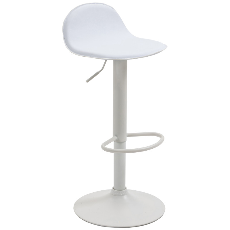 Lot de 2 tabourets de bar Lana V2 blanc