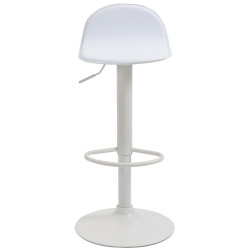Lot de 2 tabourets de bar Lana V2 blanc