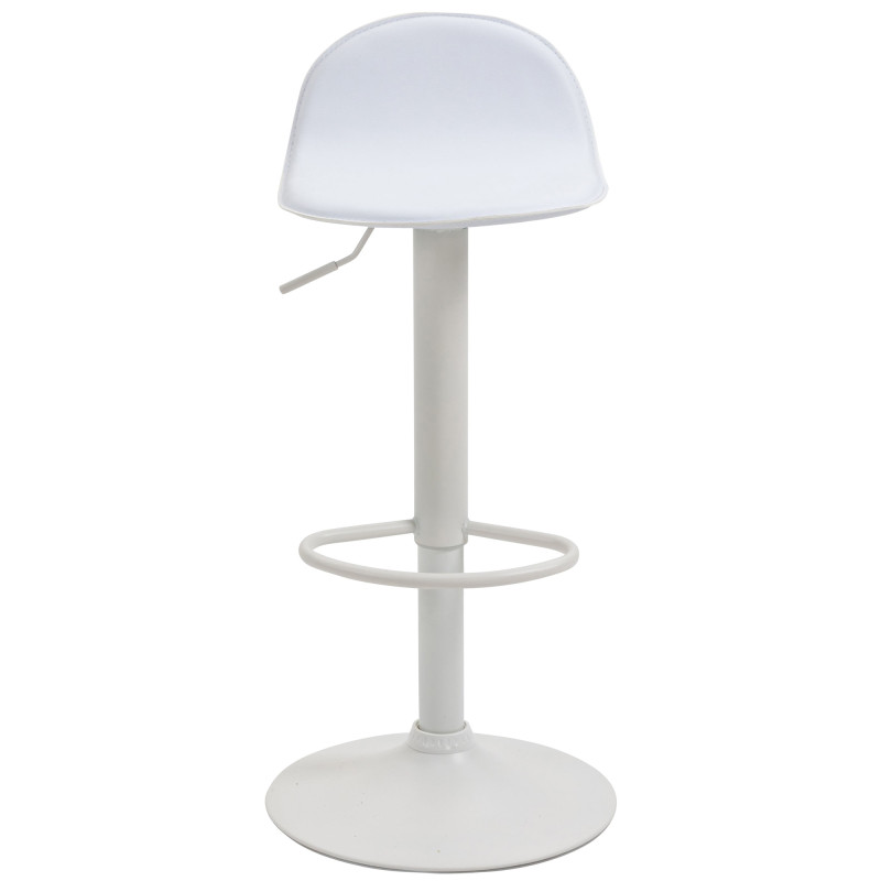 Lot de 2 tabourets de bar Lana V2 blanc