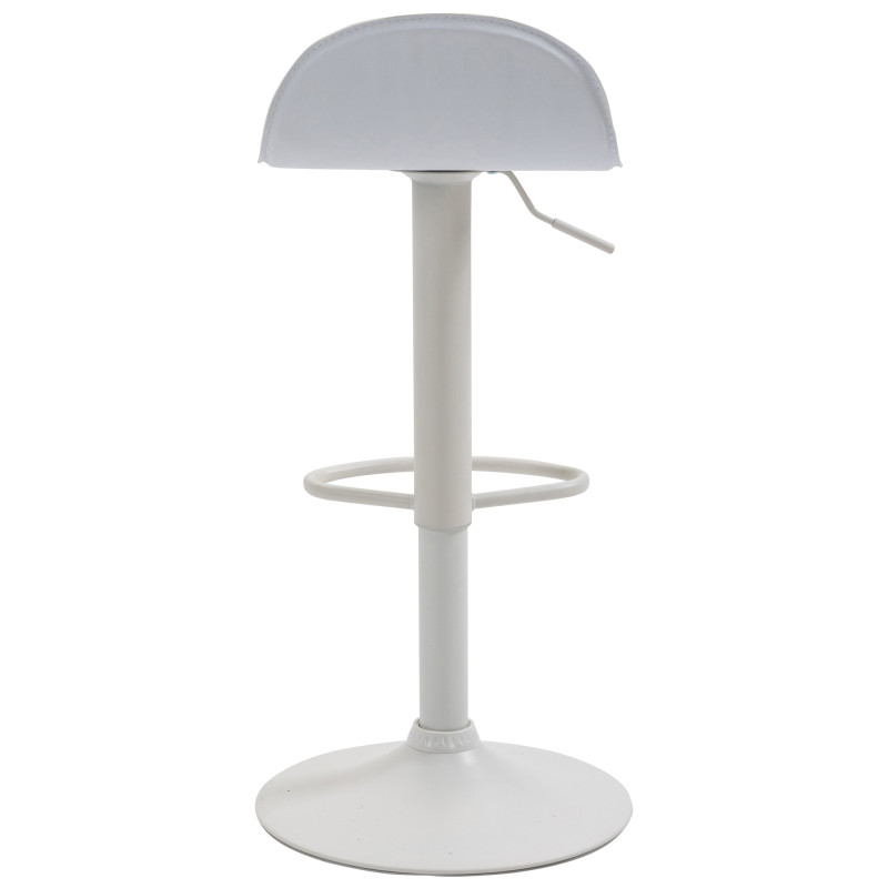 Lot de 2 tabourets de bar Lana V2 blanc