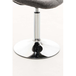 Sedia Emil tessuto grigio chiaro